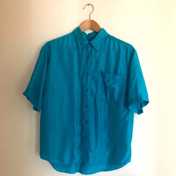 Vintage Silk Blouse - Picture 5 of 5